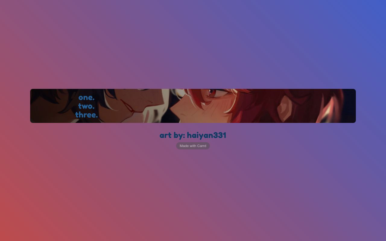 Carrd profile picture for @unanimous